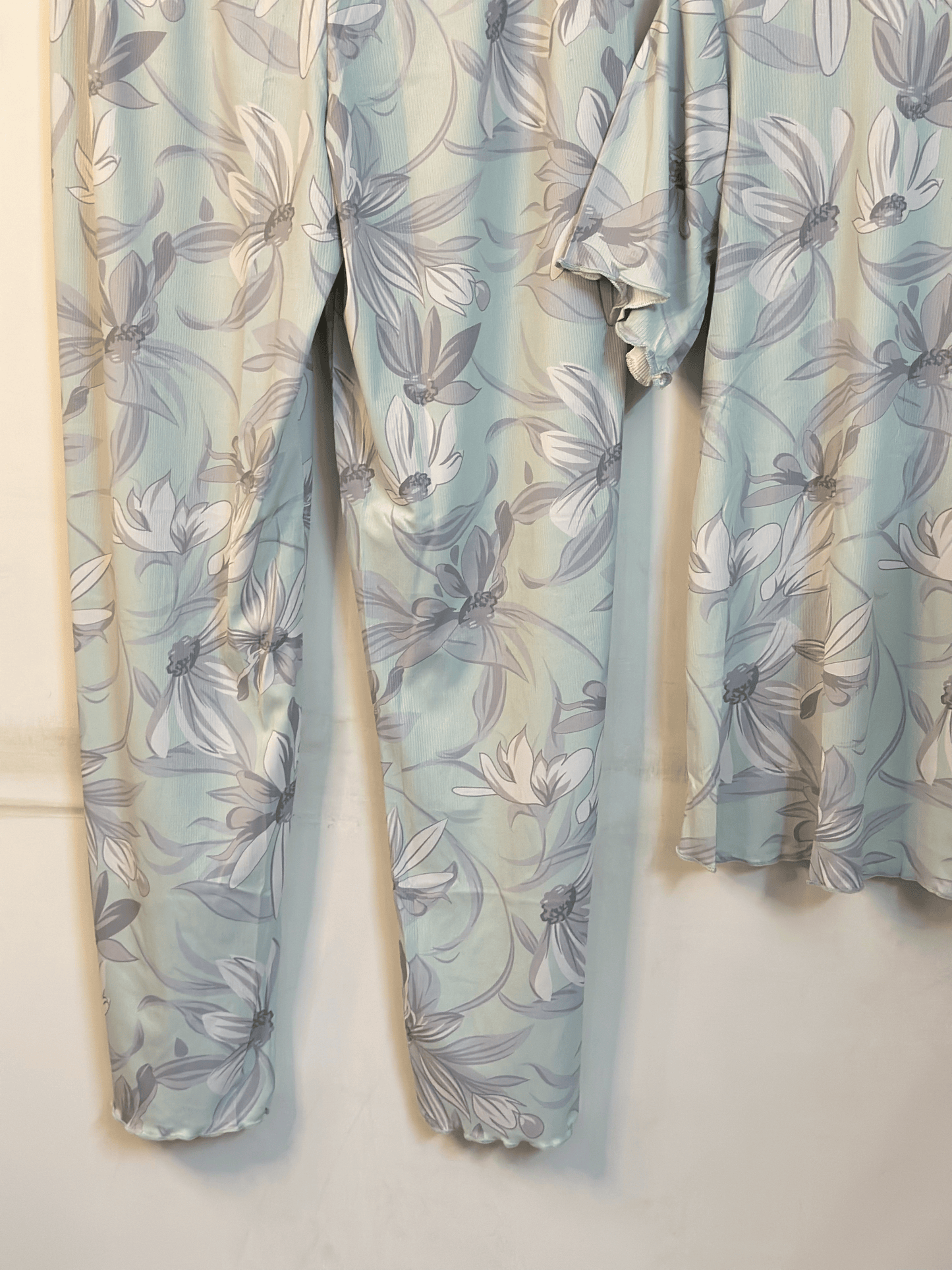 Mint Green Floral Sleepwear