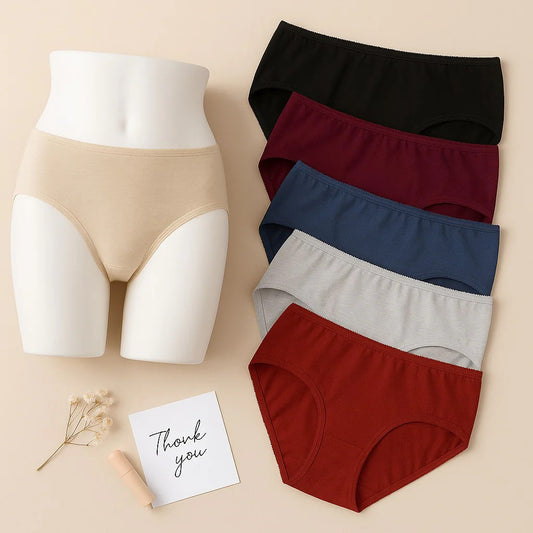 Long Maxi Cotton Briefs | Combo Of 3 Panties